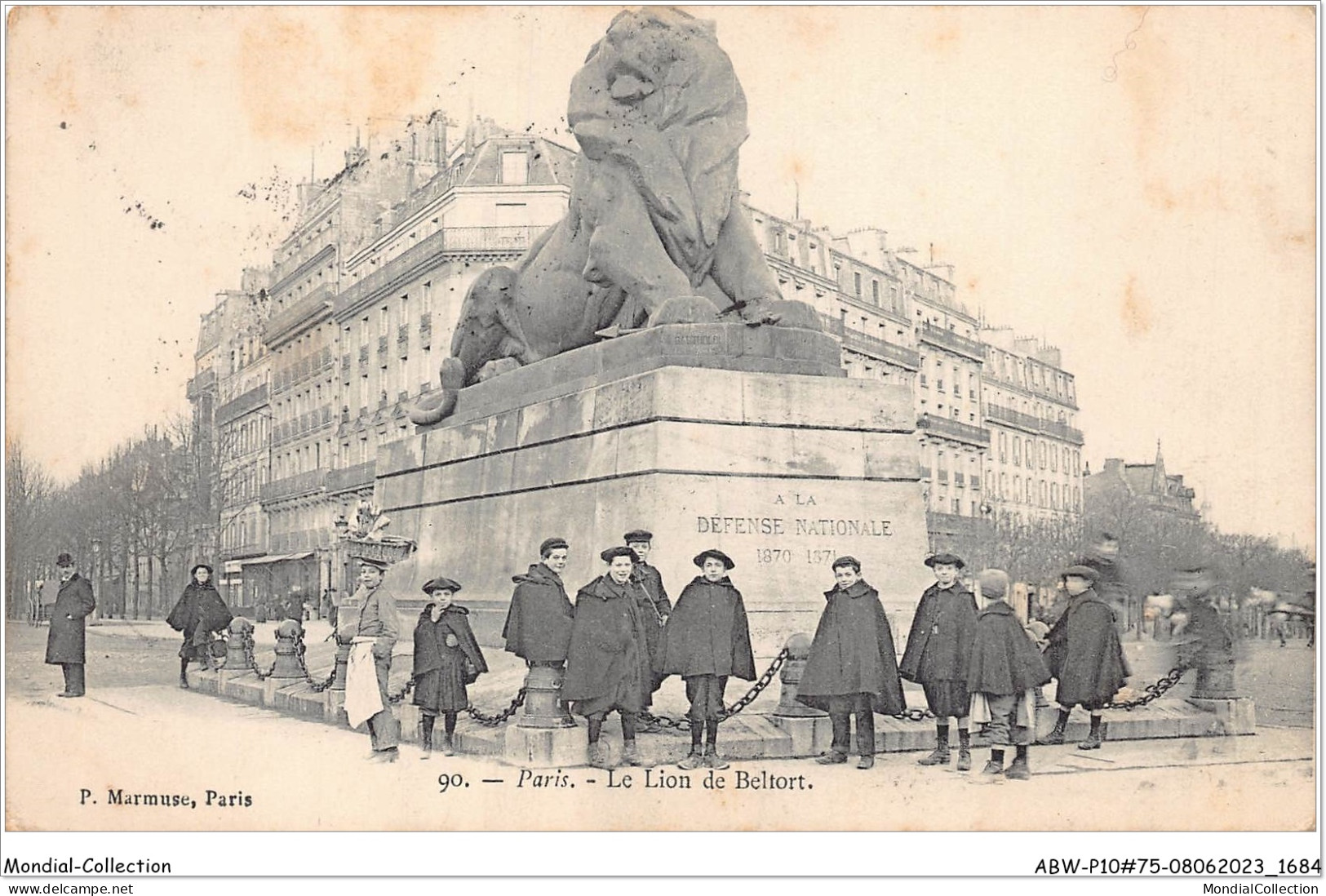 ABWP10-75-0819 - PARIS - le lion de belfort