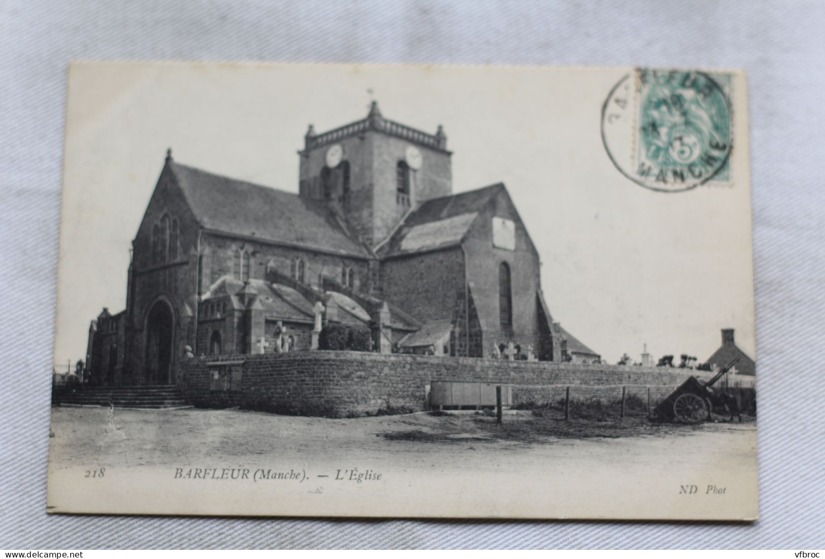 AC108/3, Barfleur, l'église, Manche 50