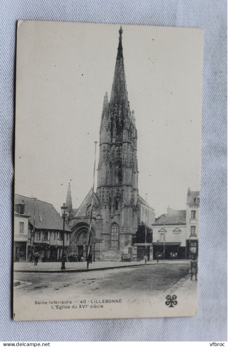 AC13/3, Lillebonne, l'église du XVIème siècle, Seine Maritime 76
