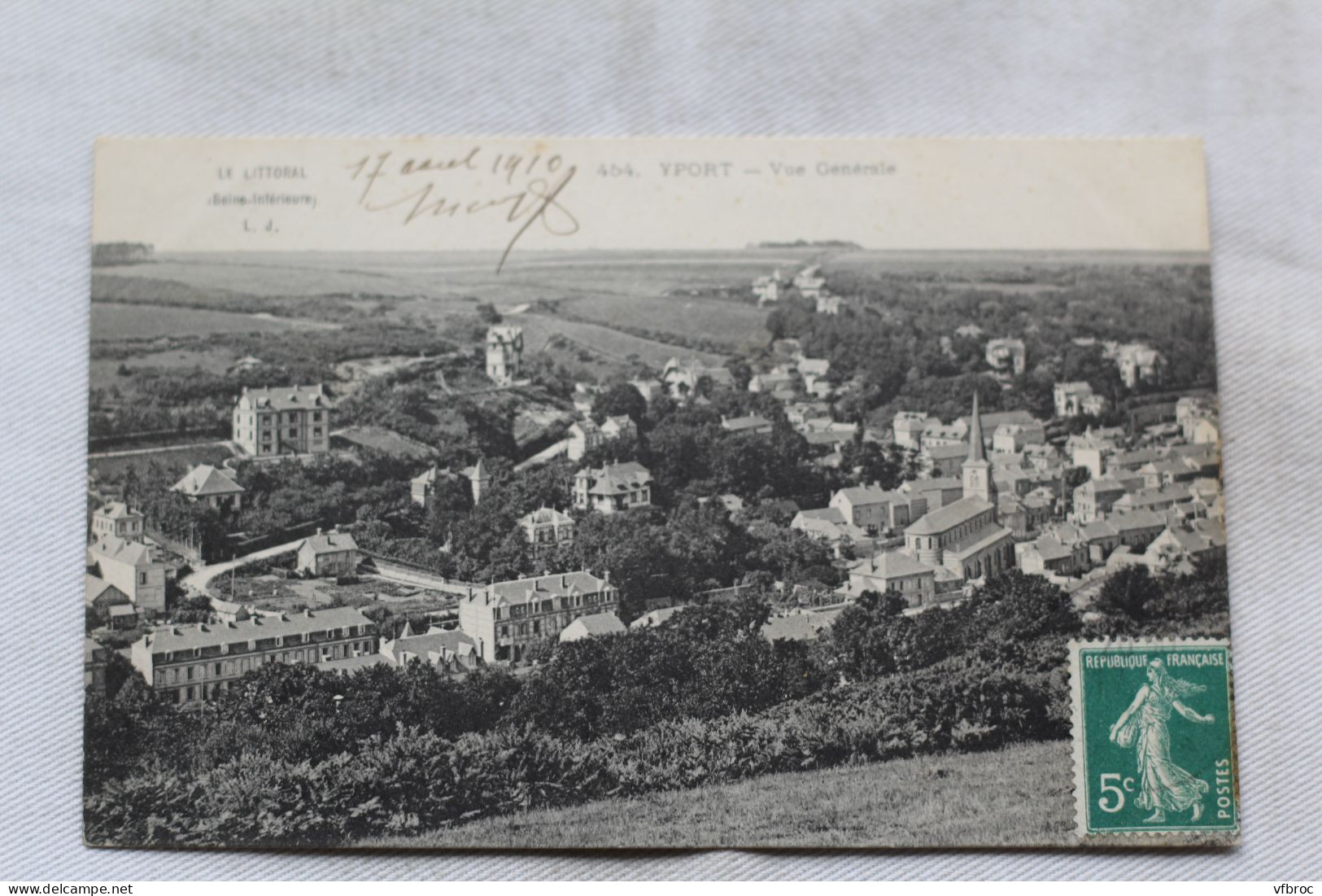 AC14/3, Cpa 1910, Yport, vue générale, Seine Maritime 76