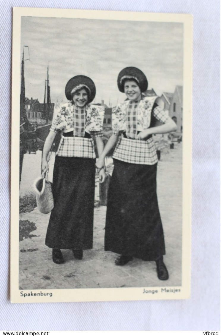 AC191/3, Spakenburg, Jonge Meisjes, Hollande, Pays Bas
