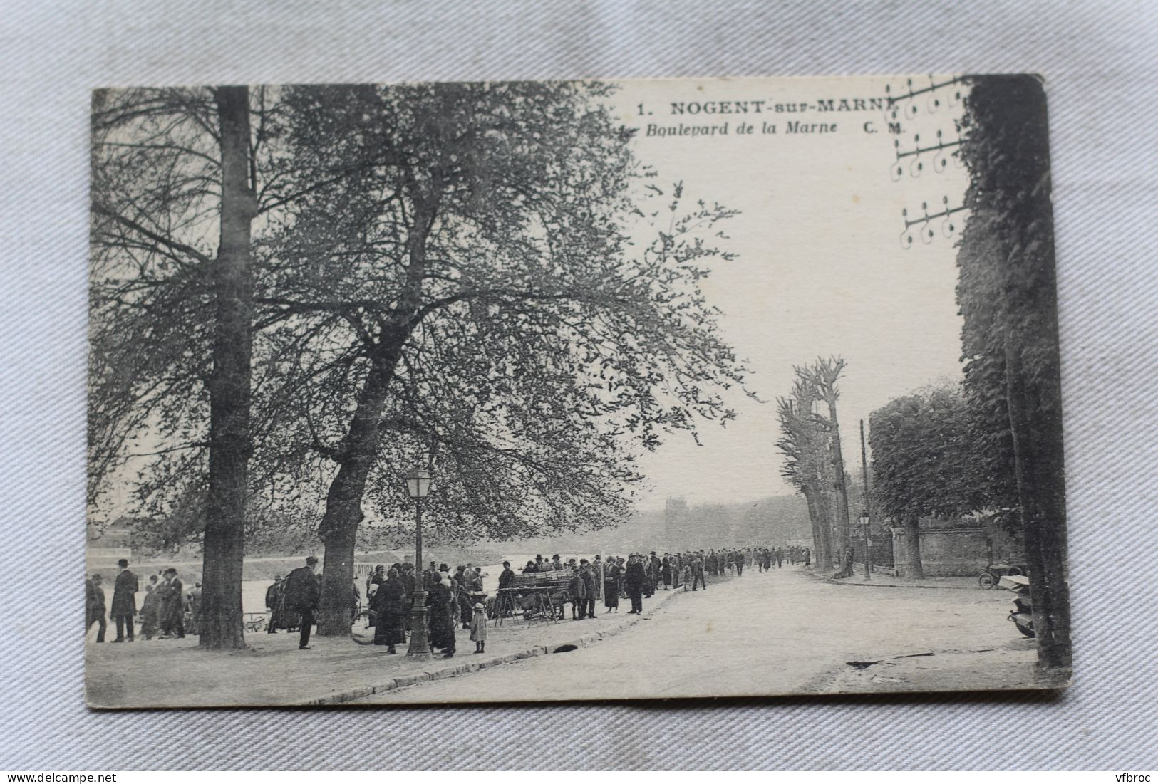AC209/3, Nogent sur Marne, le boulevard de la Marne, Val de Marne 94