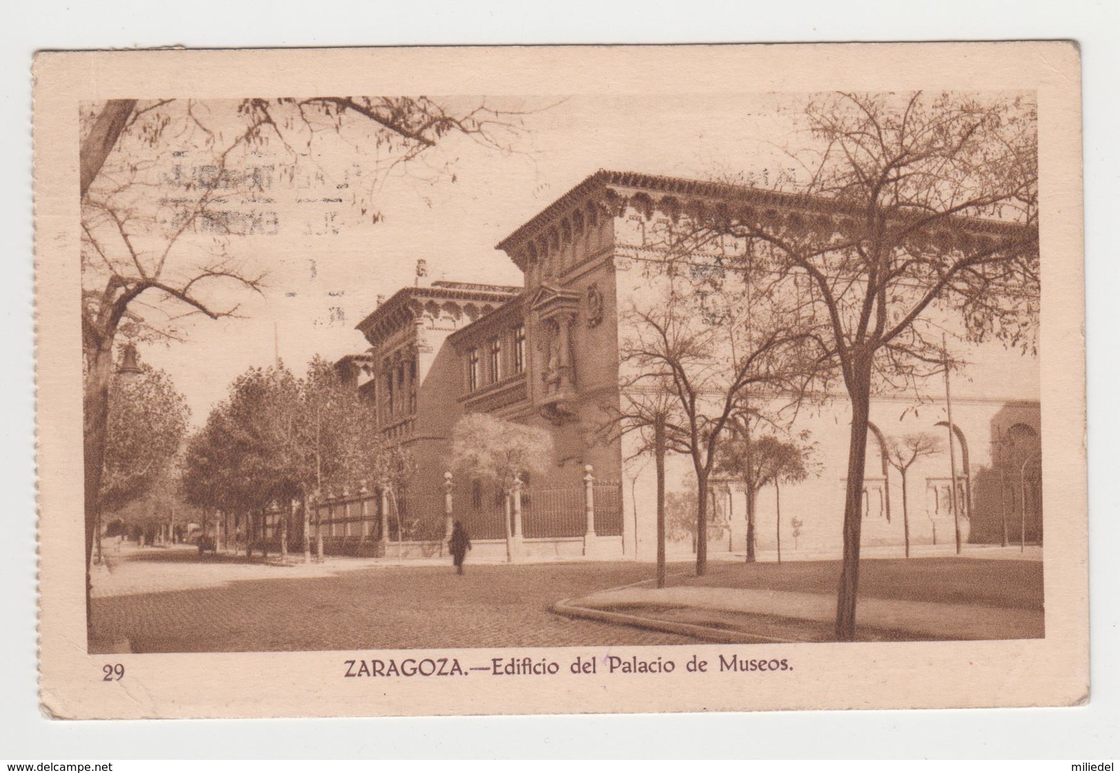 AC218 - ESPAGNE - ZARAGOZA - Edificio del Palacio de Museos