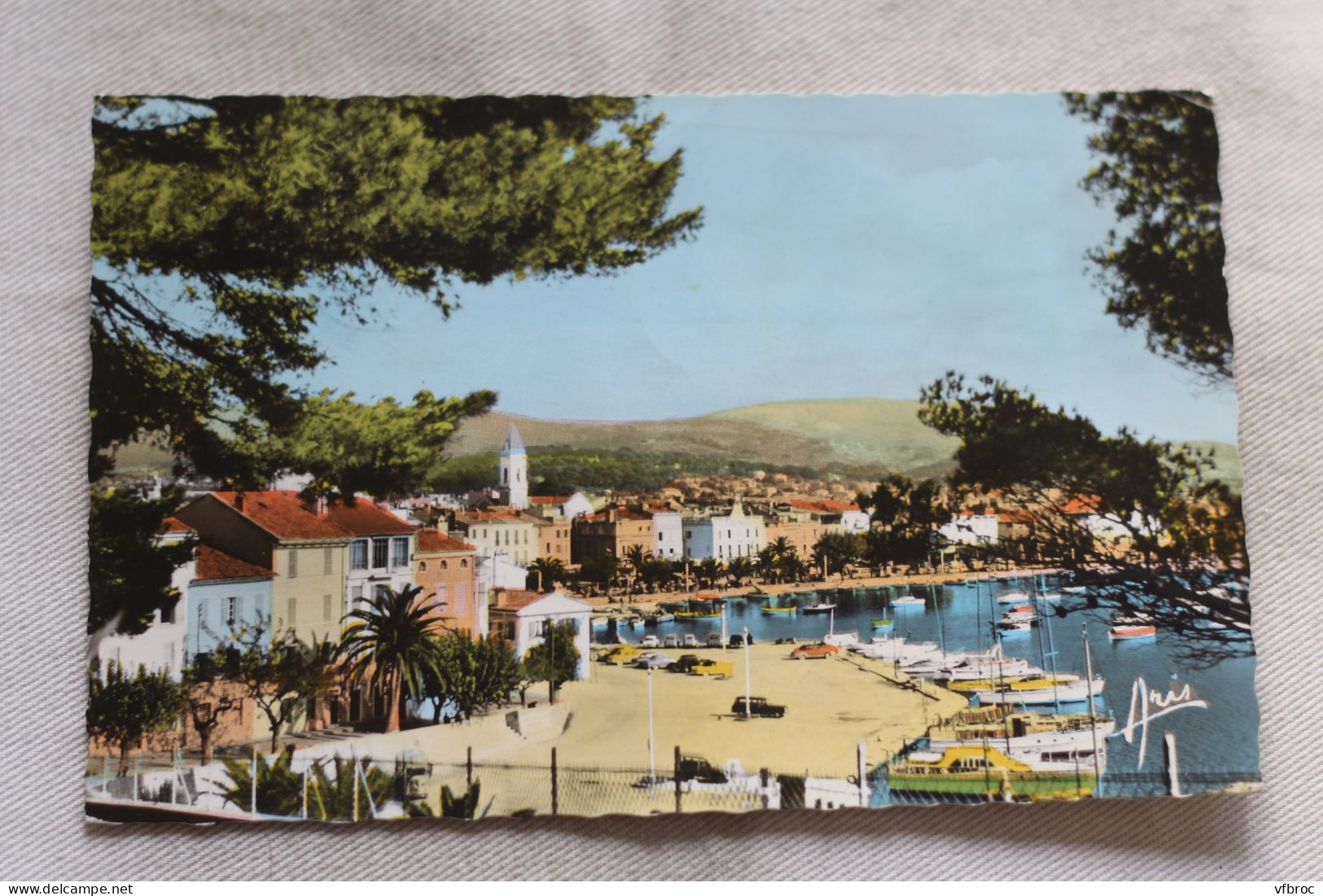 AC298/3, Cpsm, Sanary sur mer, vue générale, Var 83