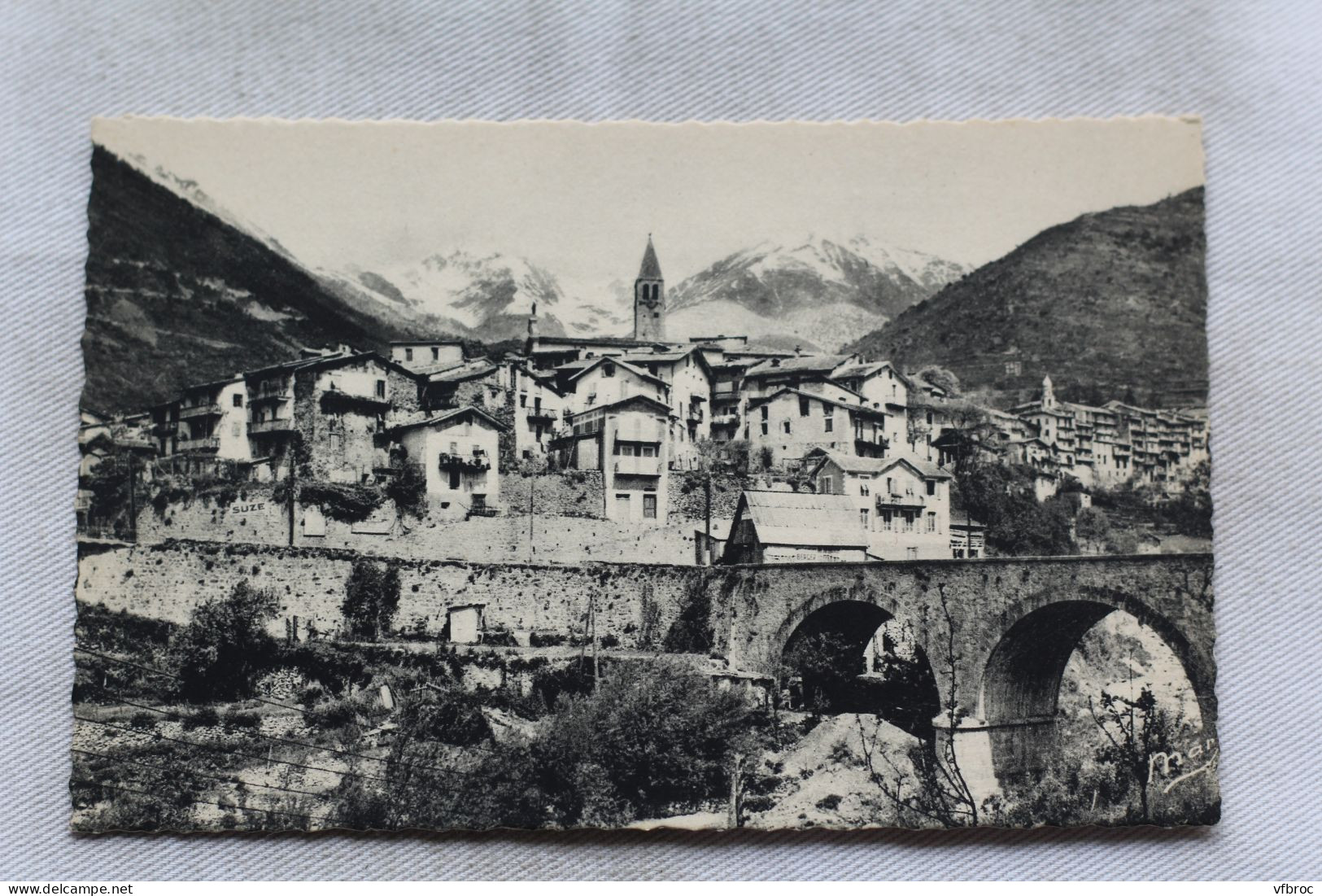 AC323/3, Saint Martin Vésubie, vue générale, Alpes Maritimes 06