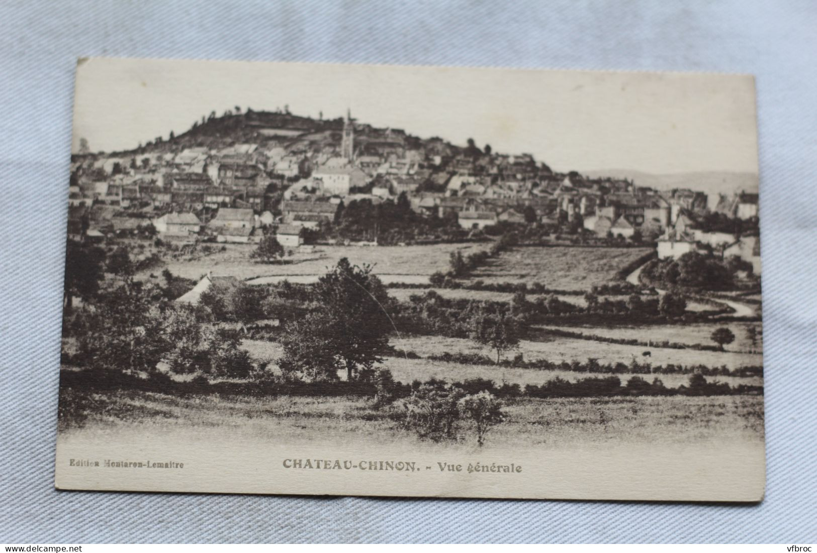 AC36/3, Château Chinon, vue générale, Nièvre 58