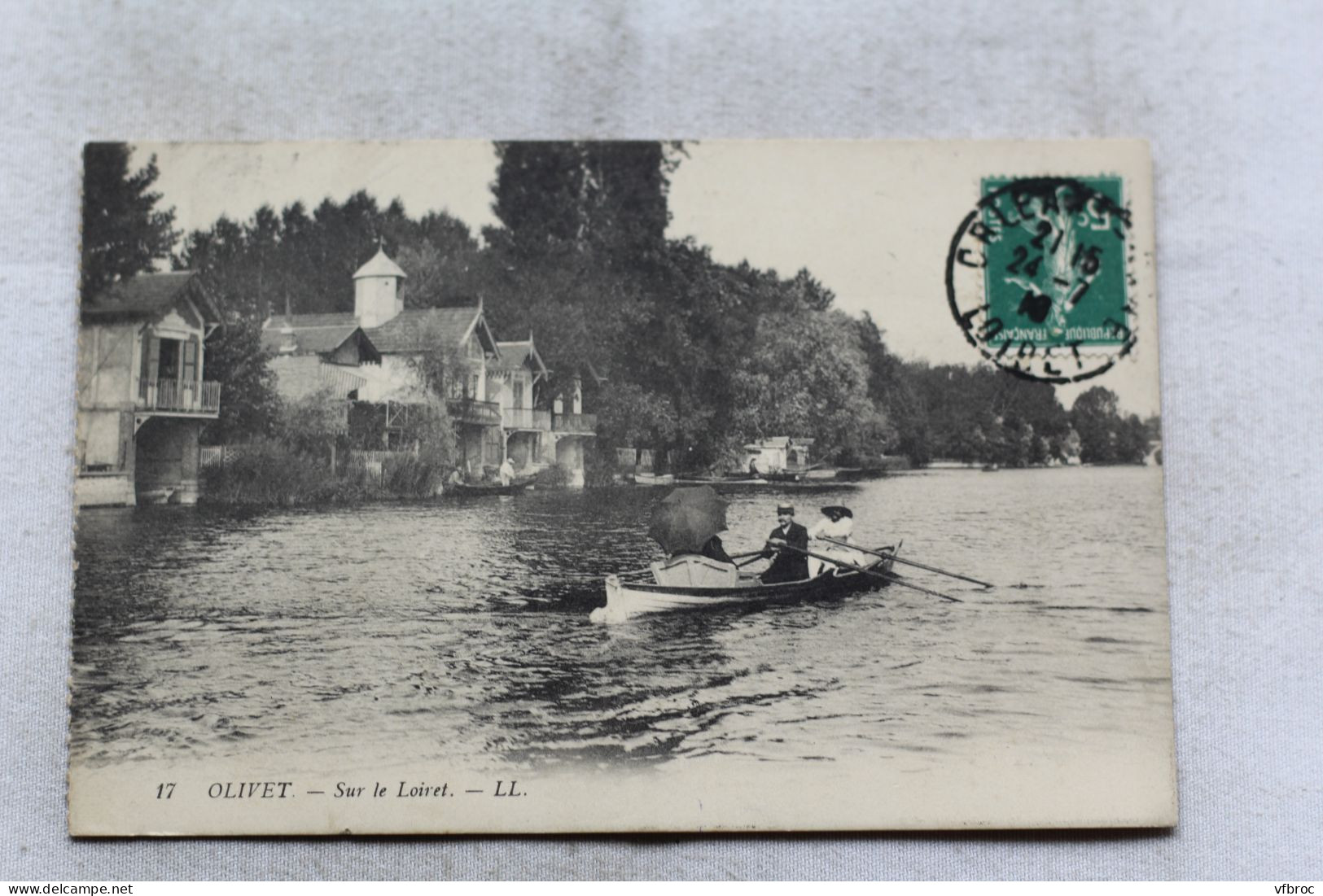 AC434/3, Cpa 1910, Olivet, sur le Loiret, Loiret 45