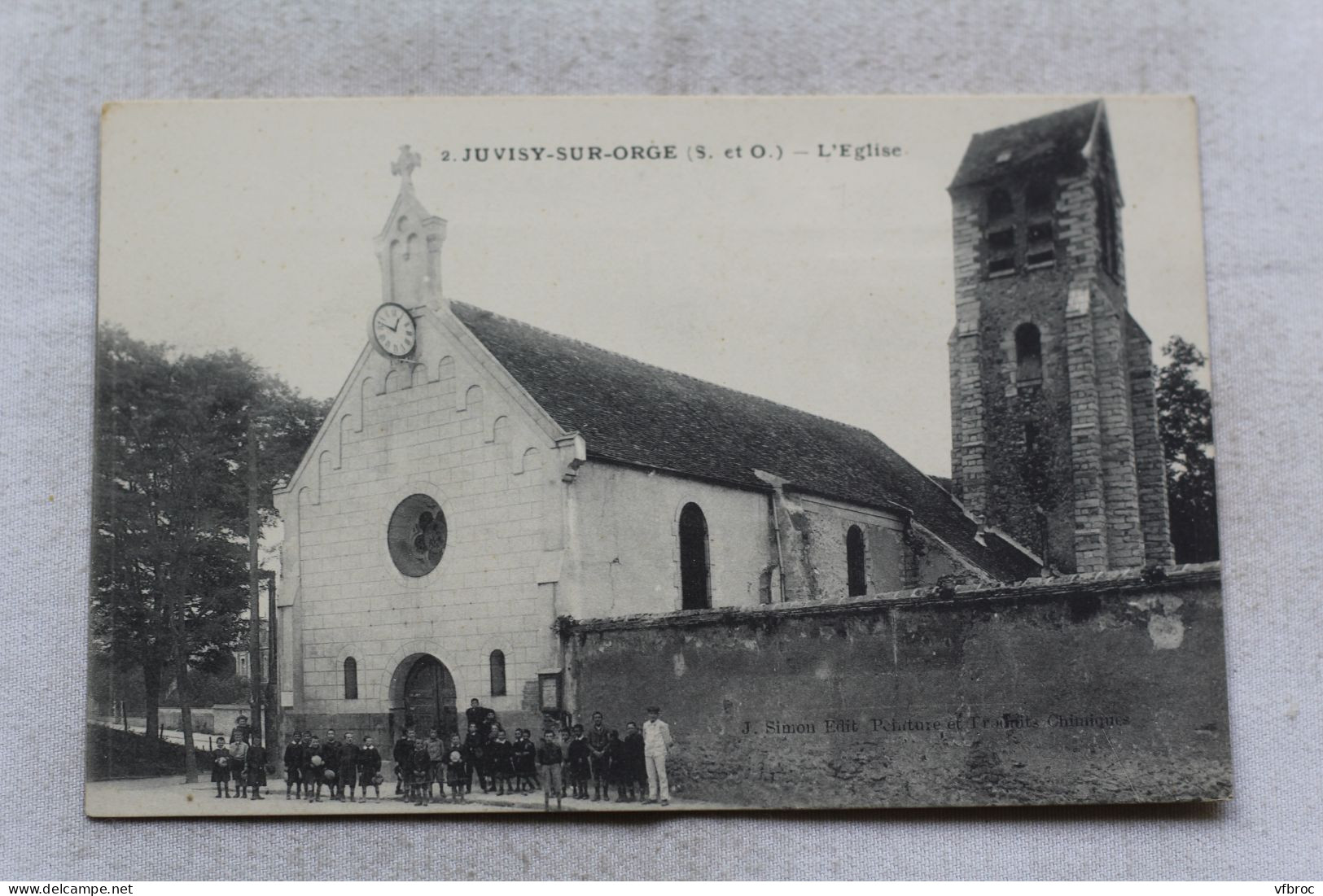 AC471/3, Juvisy sur Orge, l'église, Essonne 91