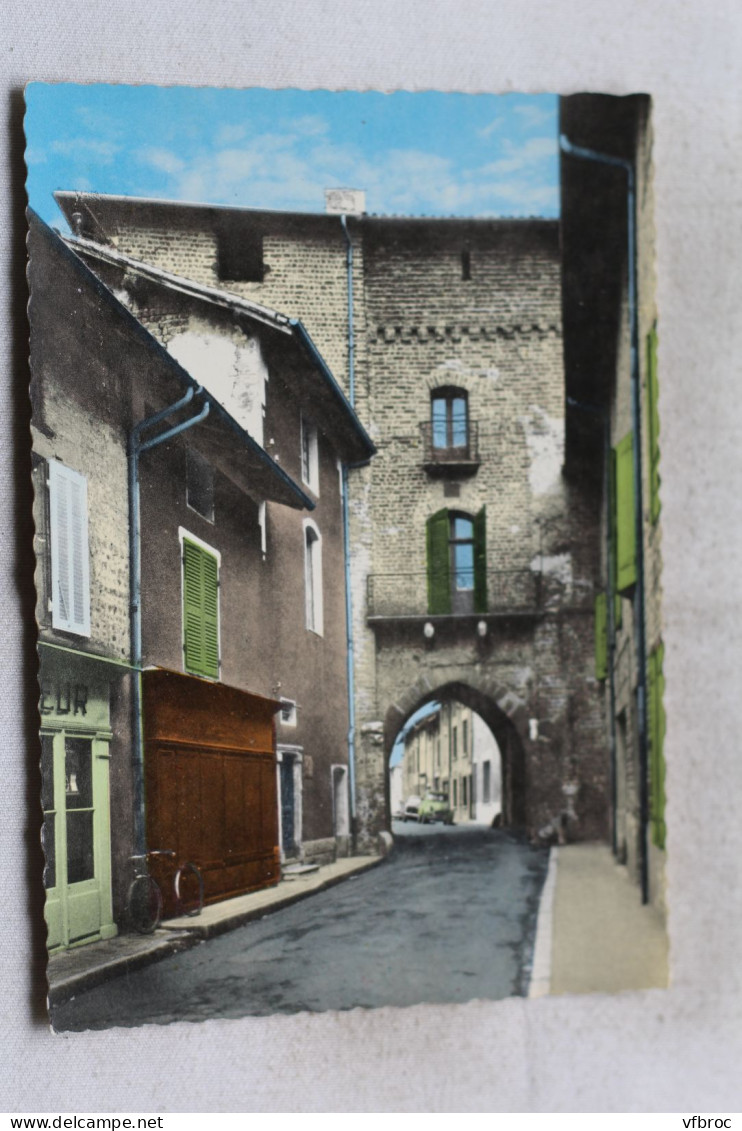 AC513/3, Cpm, Chatillon sur Chalaronne, la porte de Villars, Ain 01