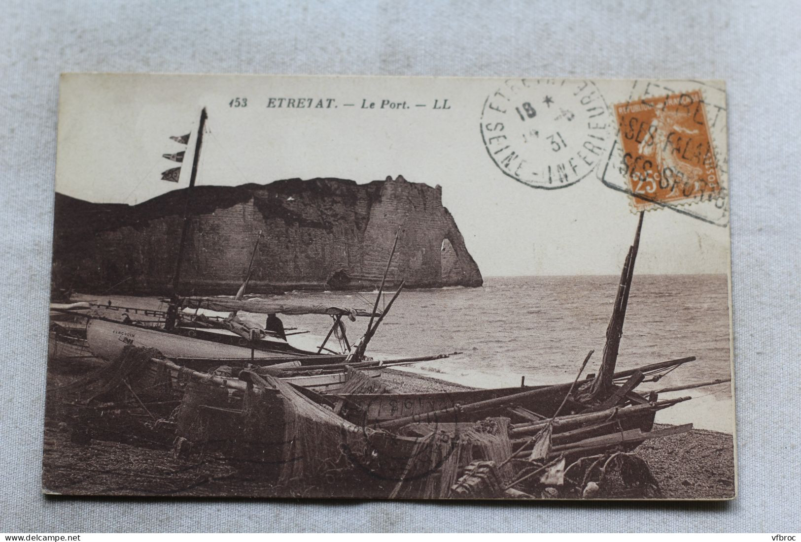 AC546/3, Etretat, le port, Seine Maritime 76