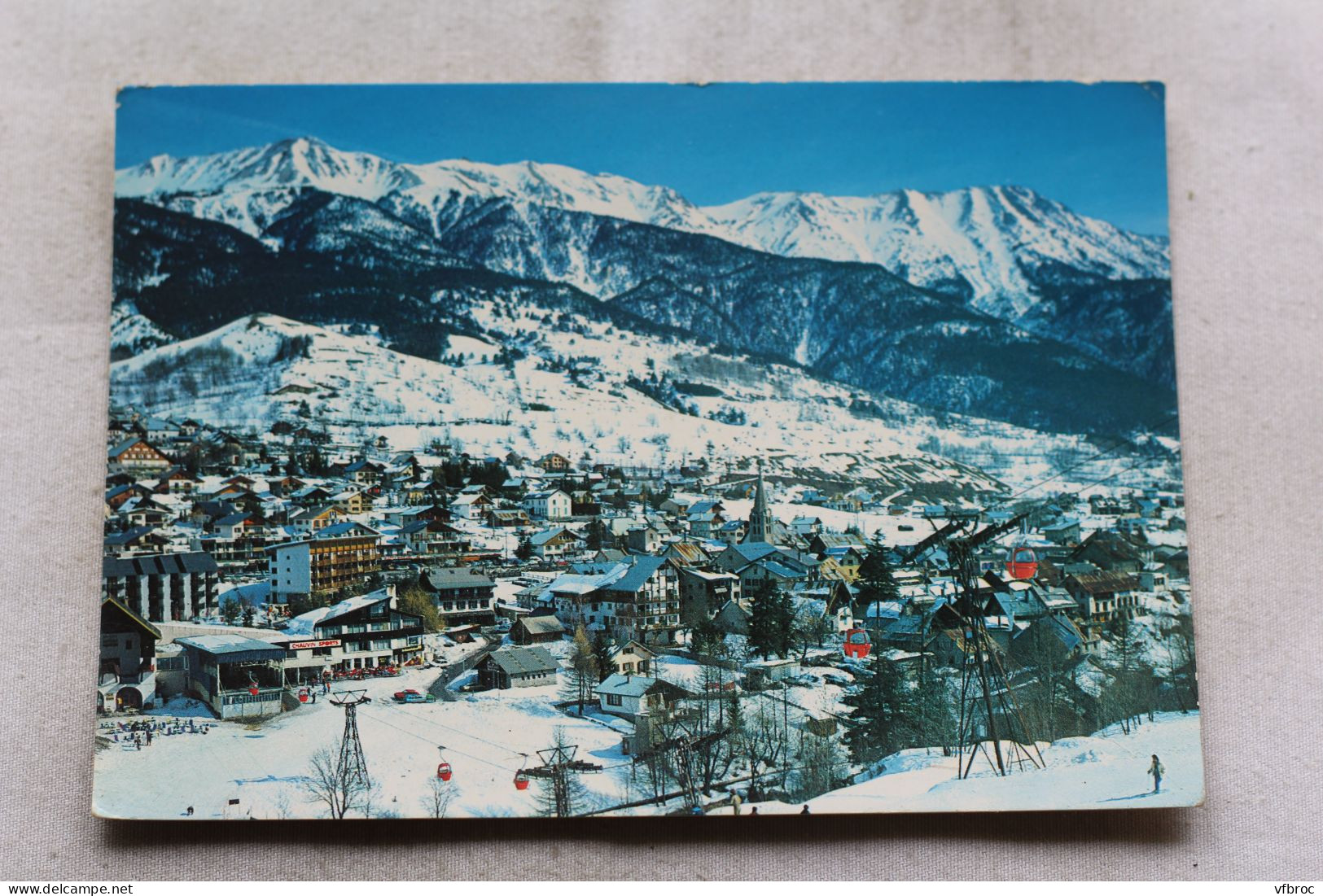 AC601/3, Cpm 1985, Chantemerle, Serre Chevalier, Hautes Alpes 05