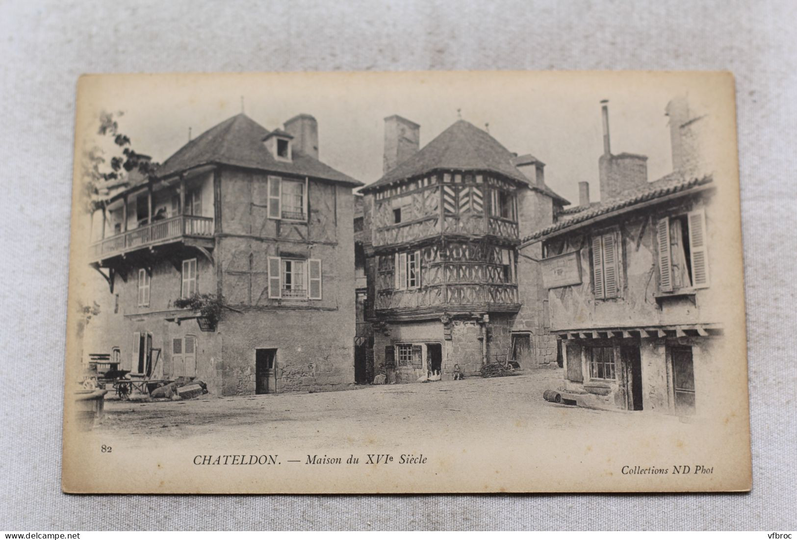 AC627/3, Chateldon, maison du XVIème siècle, Puy de Dôme 63