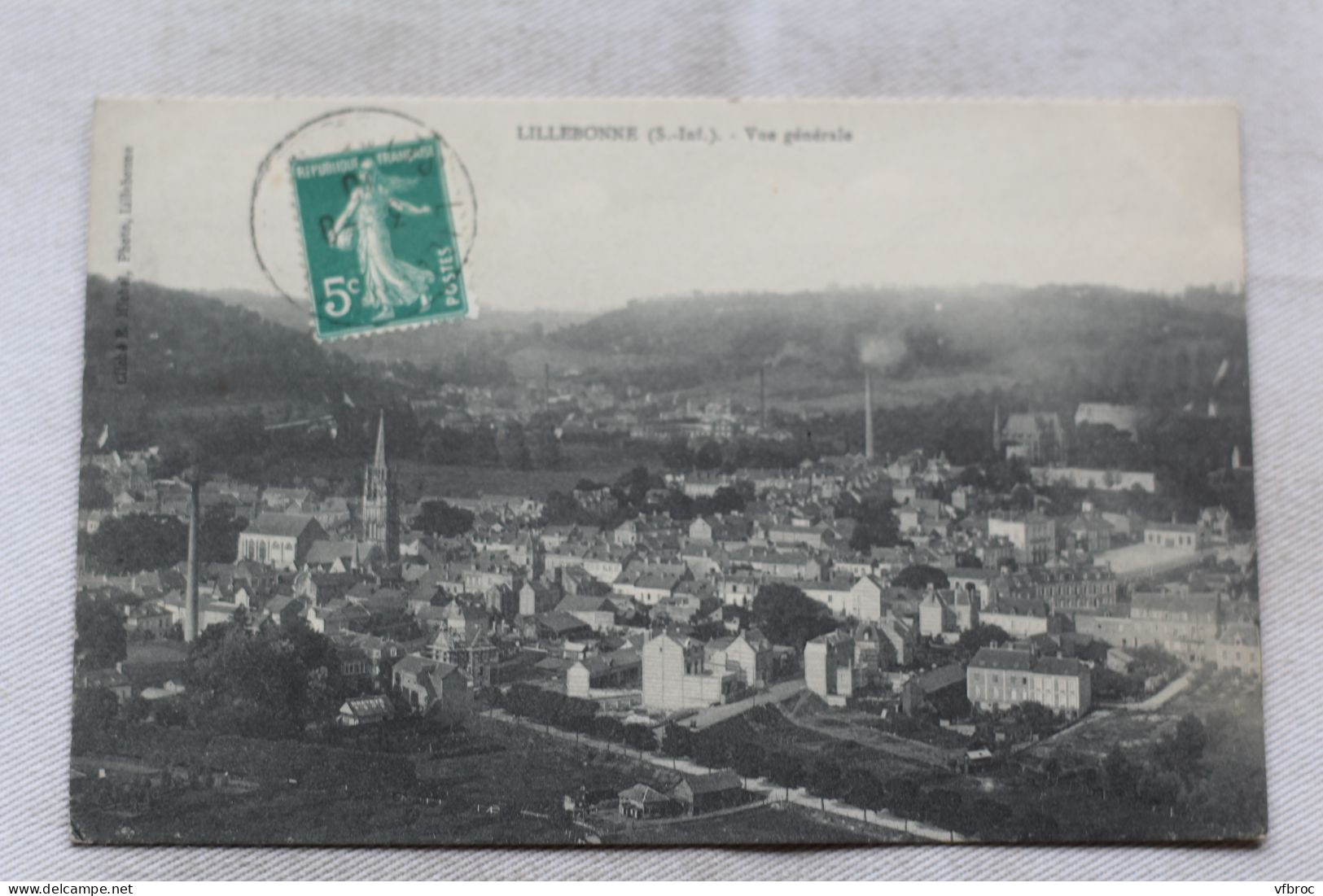 AC82/3, Lillebonne, vue générale, Seine Maritime 76