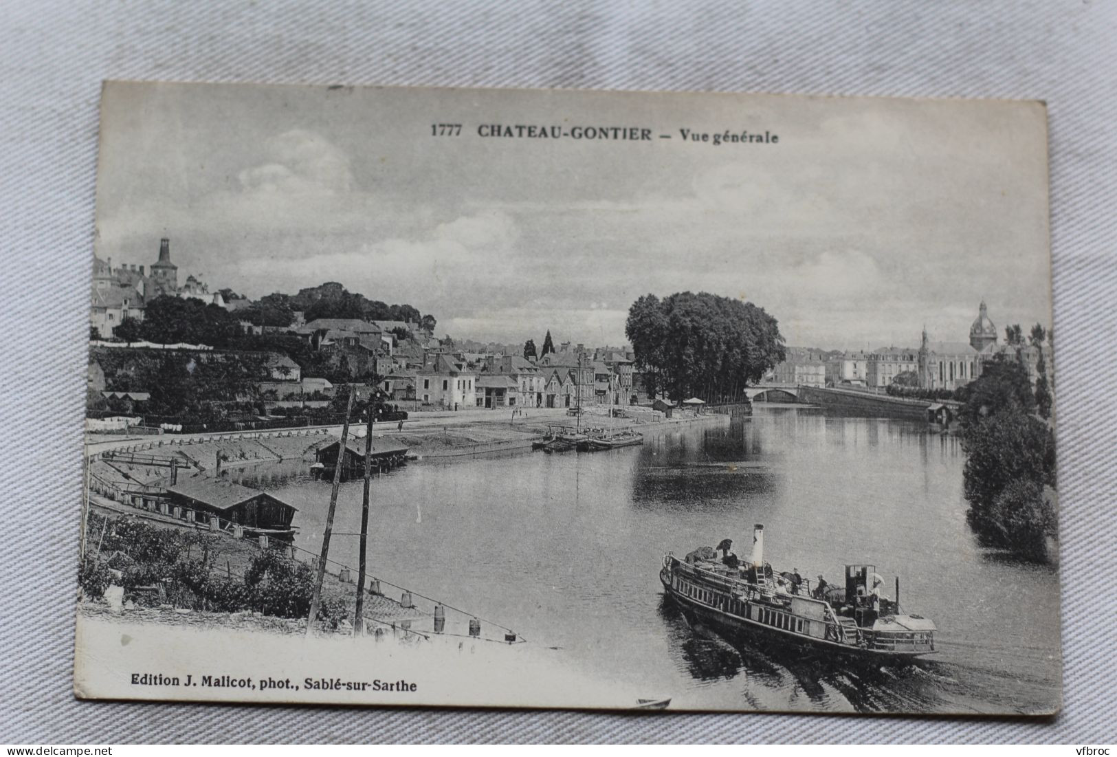 AC83/3, Château Gontier, vue générale, Mayenne 53