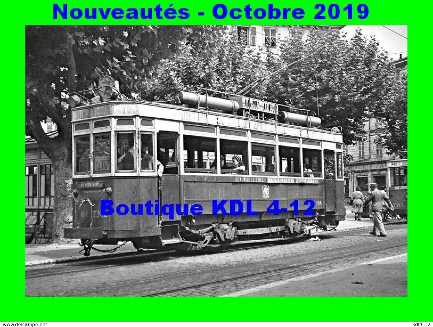 ACACF Tram 203 - Tramway n° 164 place Garibaldi - NICE - Alpes Maritimes