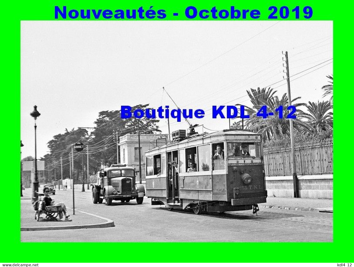 ACACF Tram 205 - Tramway n° 255 - NICE - Alpes Maritimes
