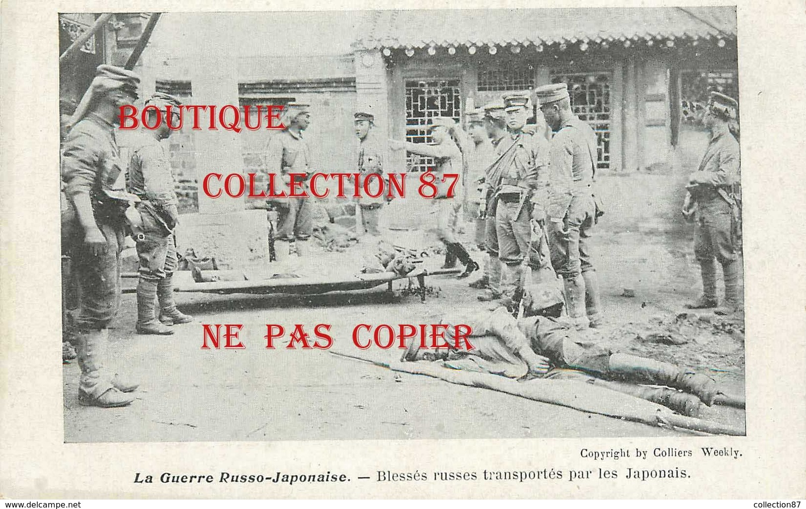 ACHAT DIRECT ☺♦♦ RUSSIA < BLESSES RUSSES TRANSPORTES par les JAPONAIS < GUERRE RUSSO JAPONAISE
