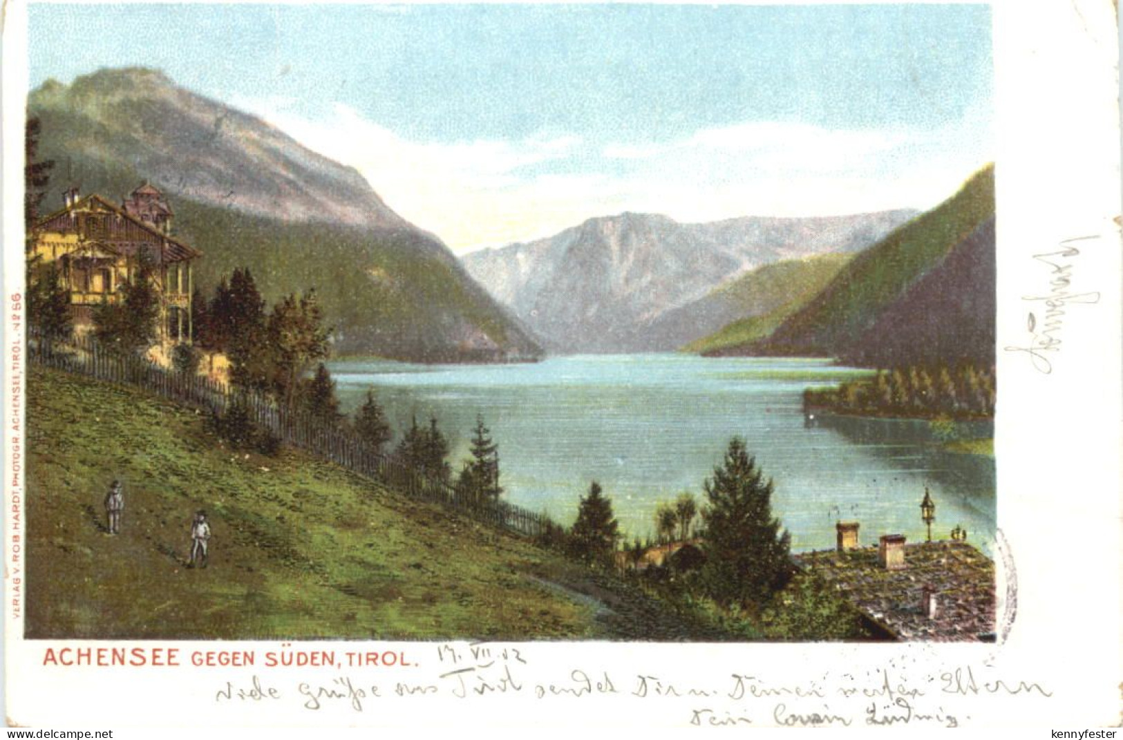 Achensee gegen Süden