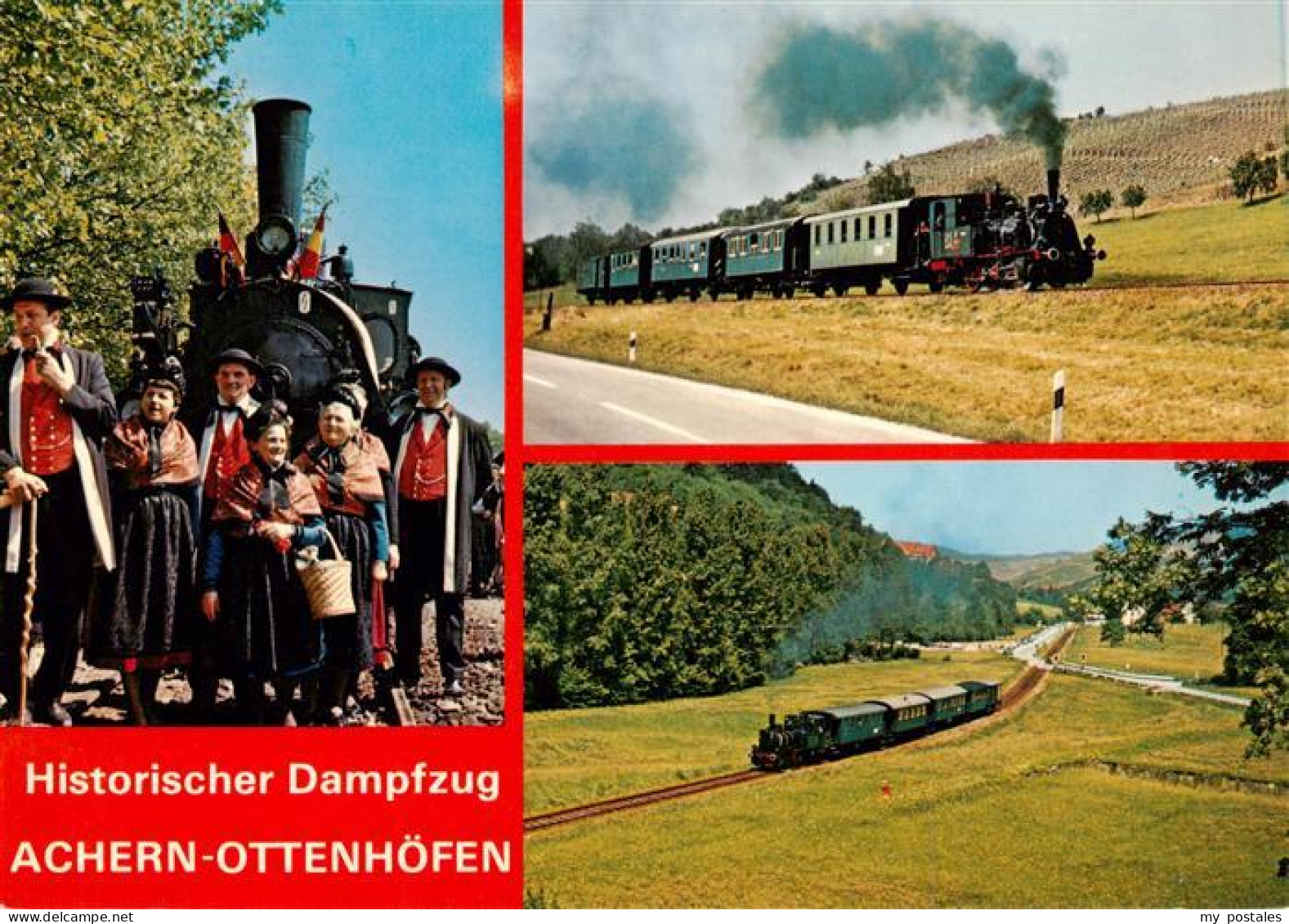 Achern Baden Historischer Dampfzug Achern Ottenhoefen