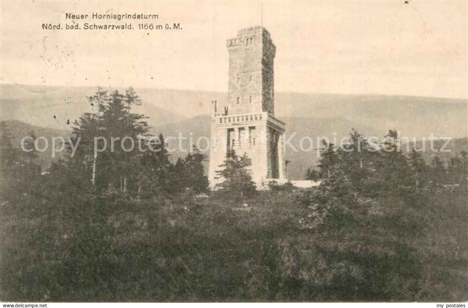 Achern Baden Hornisgrandeturm