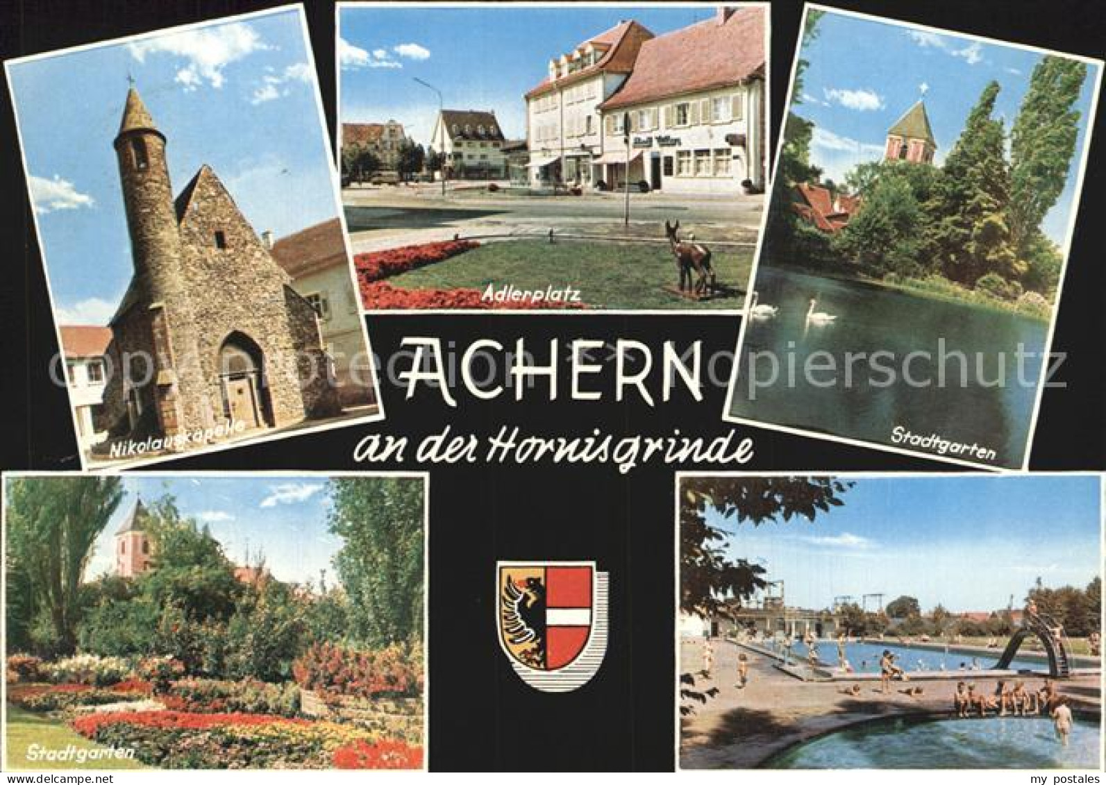 Achern Baden Stadtgarten Adlerplatz Stadtgarten