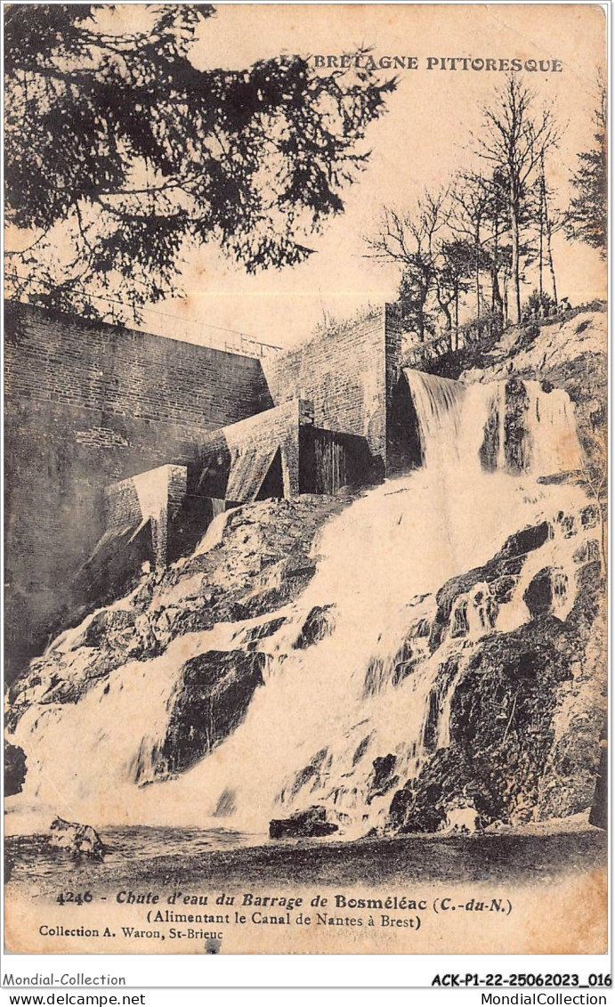 ACKP1-22-0009 - chute d'eau du barrage de BOSMELEAC
