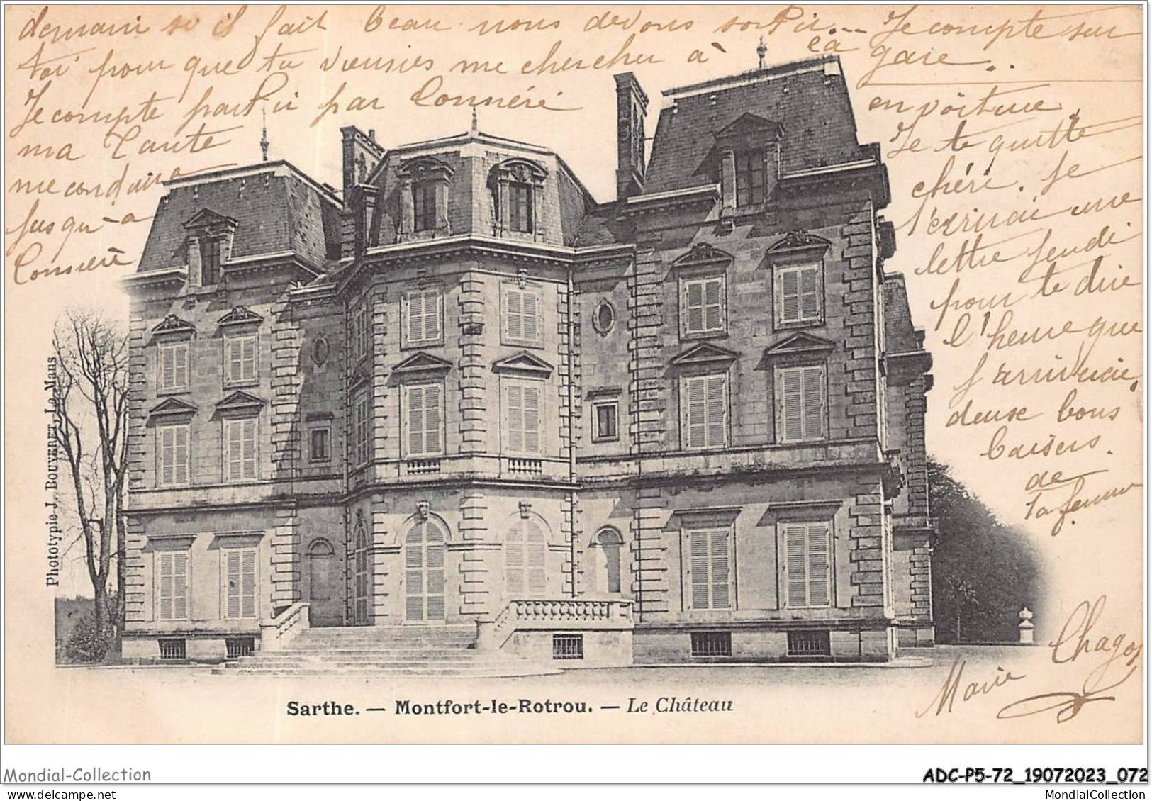 ADCP5-72-0443 - MONTFORT-LE-ROTROU - le château