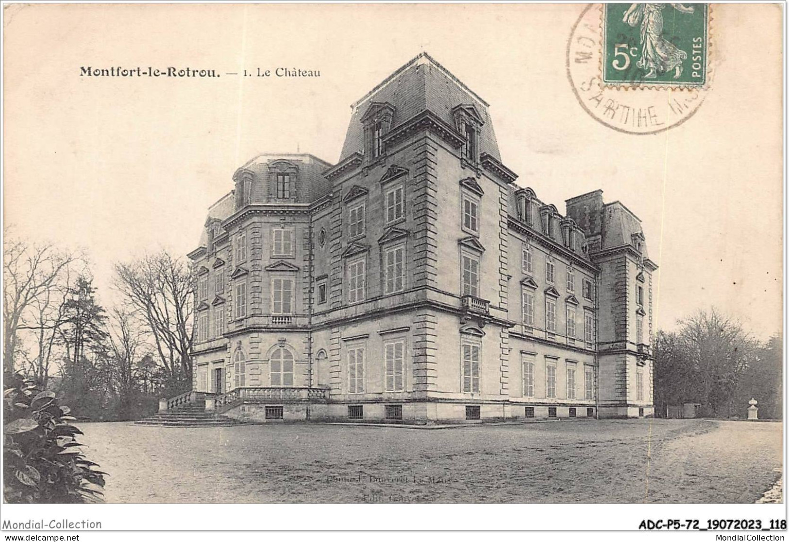 ADCP5-72-0466 - MONTFORT-LE-ROTROU - le château