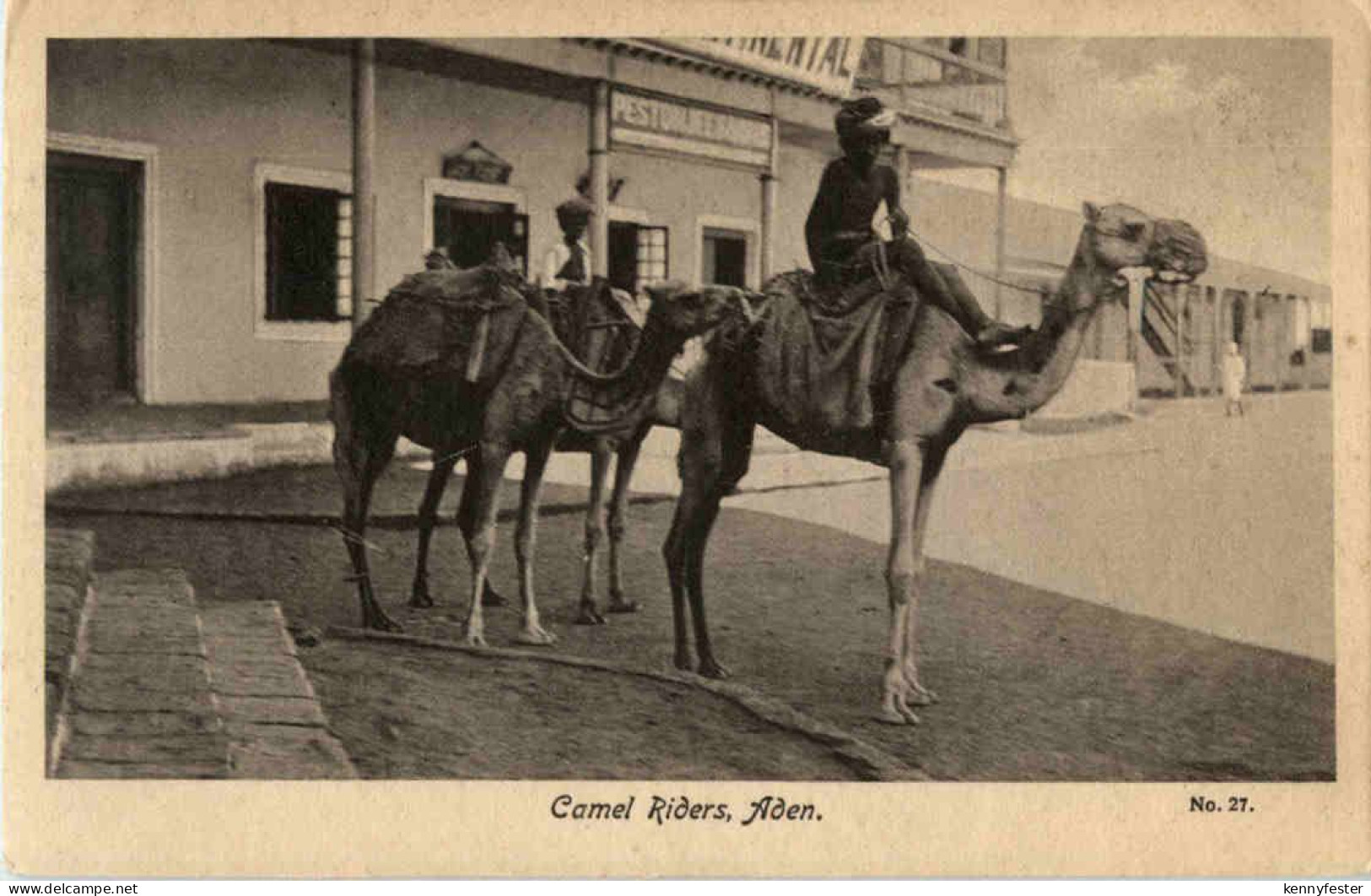 Aden - Camel Riders - Jemen