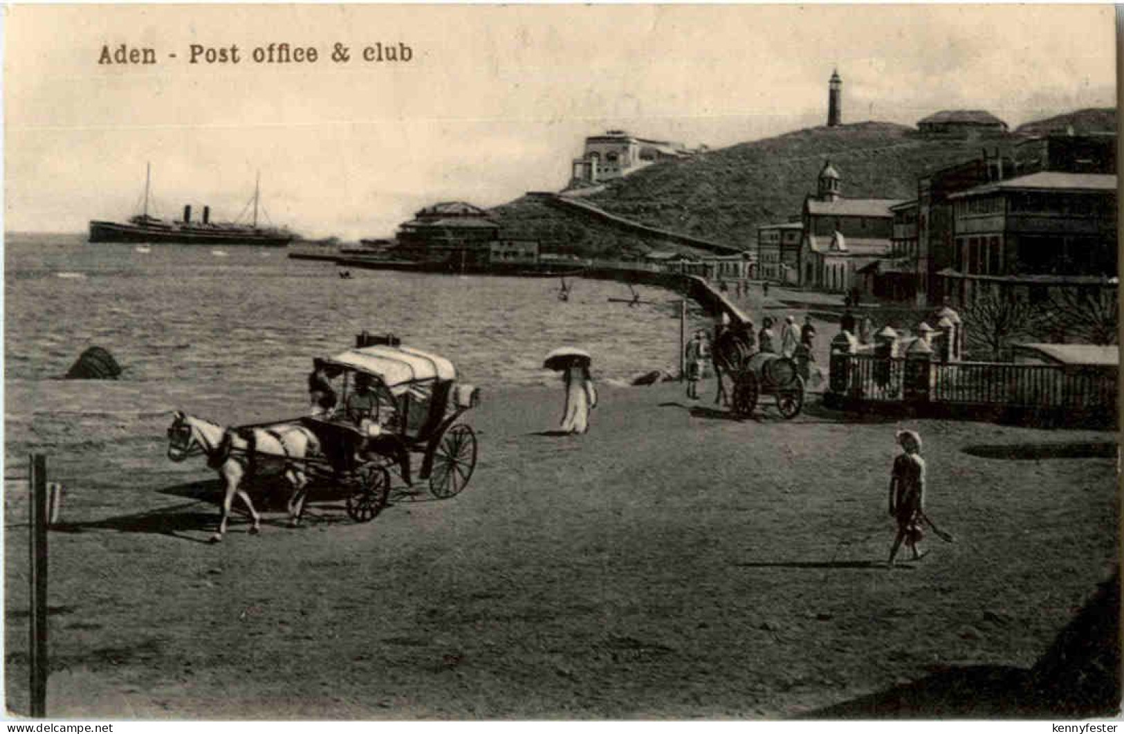 Aden - Post office & club - Jemen