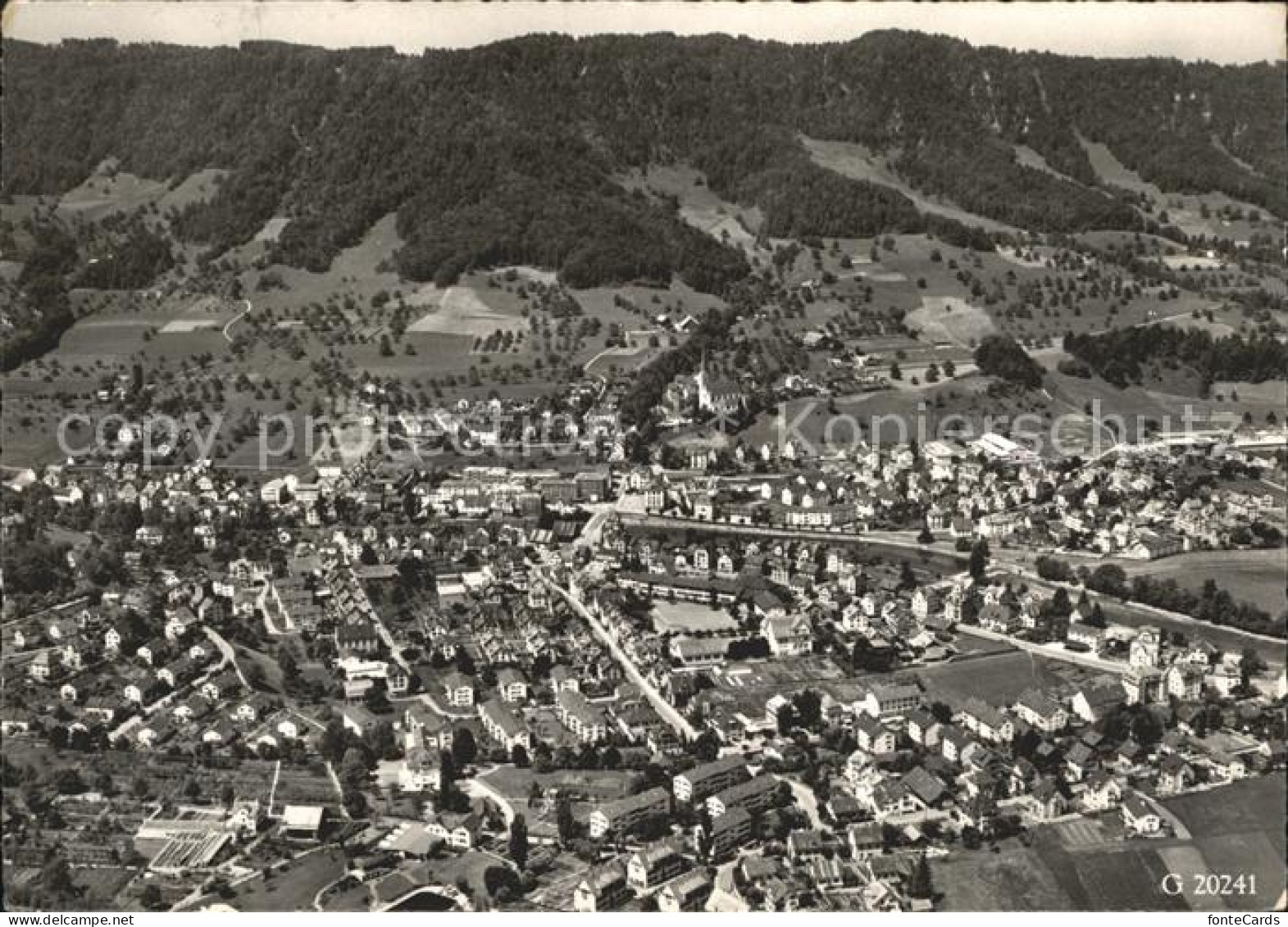 Adliswil Fliegeraufnahme