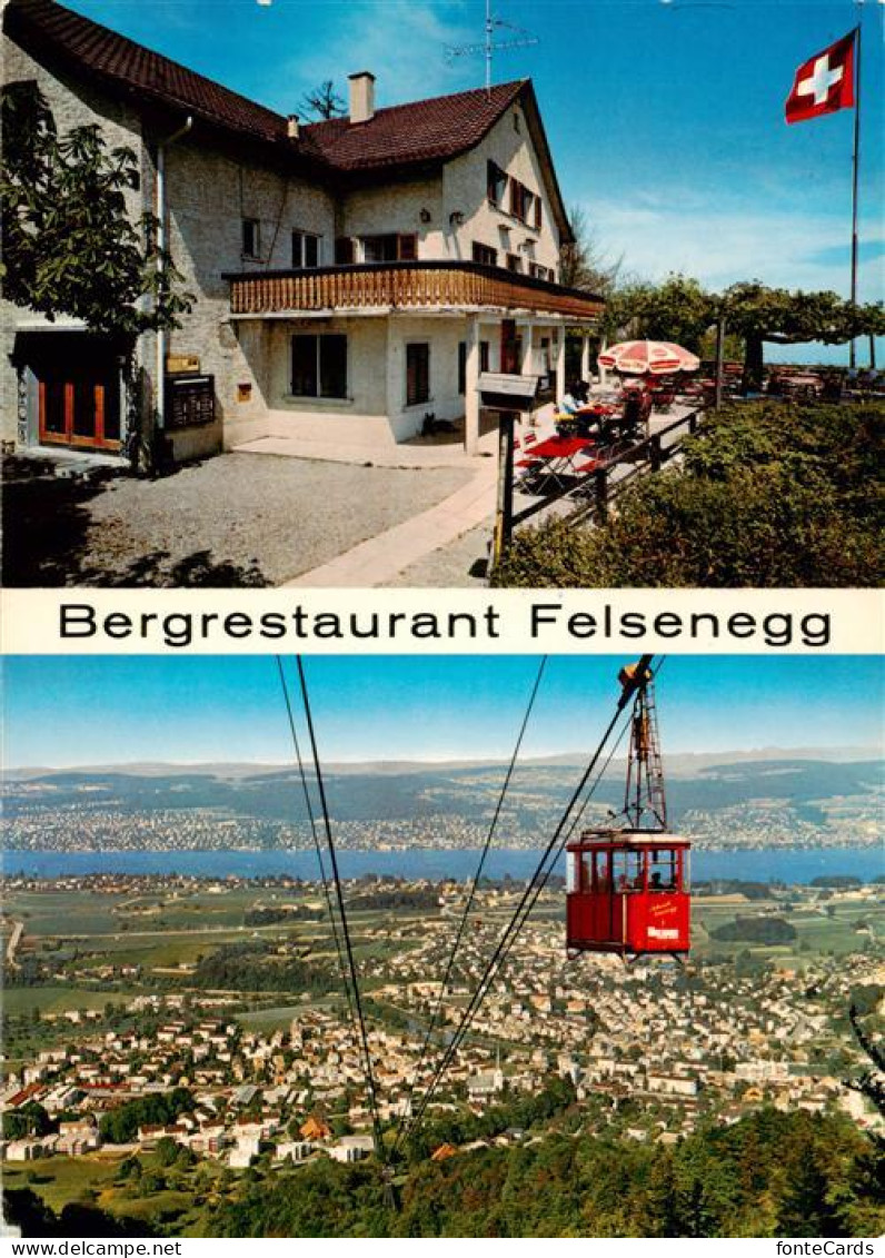 Adliswil ZH Bergrestaurant Felsenegg Luftseilbahn Adliswil Felsenegg