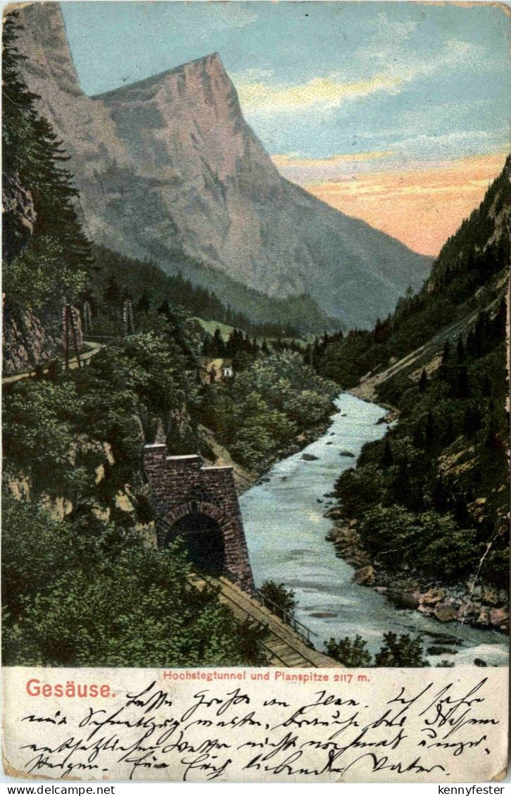 Admont/Gesäuse/Steiermark und Umgebung - Gesäuse: Hochstegtunnel und Planspitze