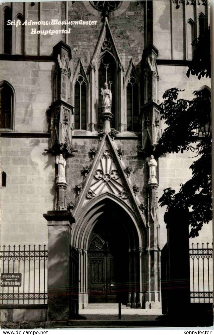 Admont/Steiermark - Admont, Blasiusmünster Hauptportal