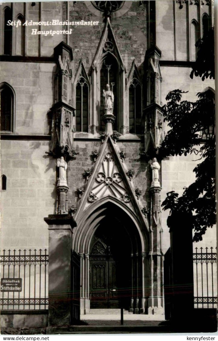 Admont/Steiermark - Admont, Blasiusmünster Hauptportal