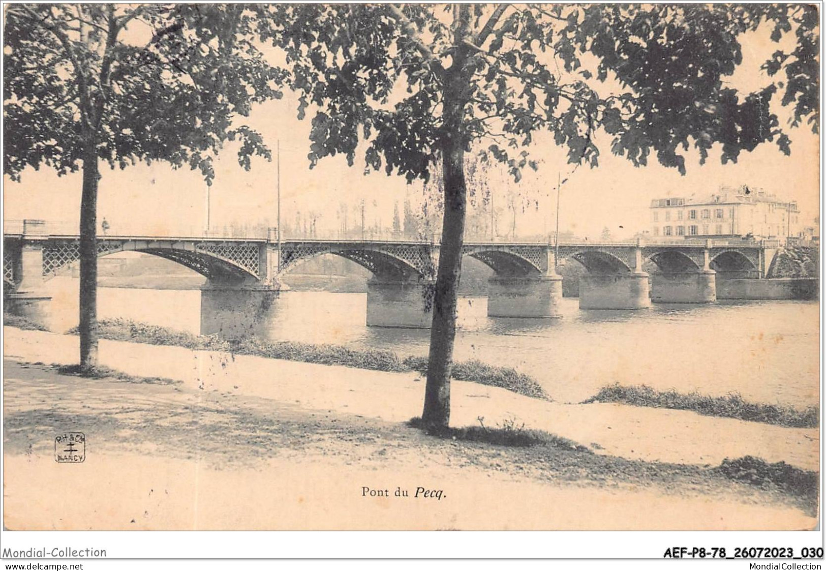 AEFP8-78-0681 - LE PECQ - pont du pecq