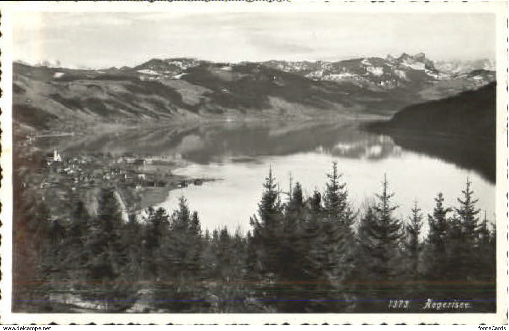 Aegerisee aegerisee Unteraegeri Unter-Aegeri ZG Aegerisee  x 1939
