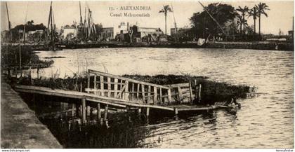 Alexandria - Canal Mahmoudieh