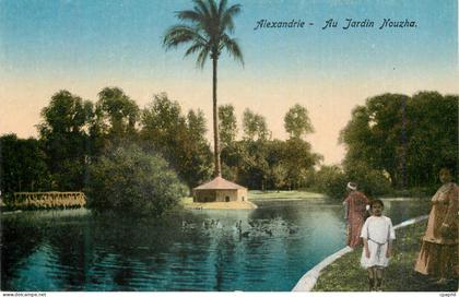CPA Alexandrie Au Jardin Nouzha