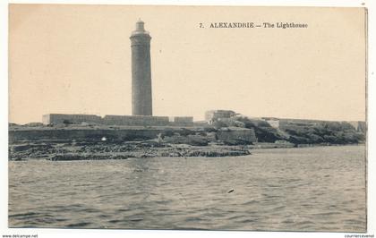 CPA - ALEXANDRIE (Egypte) - The Lighthouse