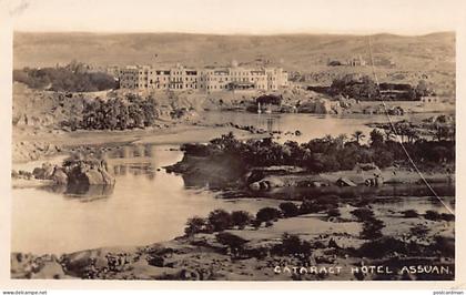 Egypt - ASWAN - Cataract Hotel - REAL PHOTO Year 1935