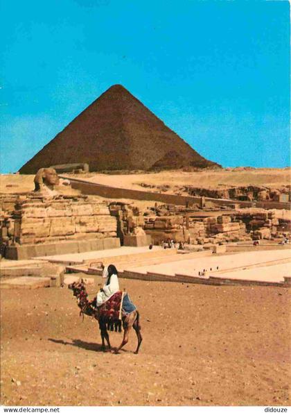 Carte Postale - Egypte - Giza - Pyramids and Sphinx Les Pyramides et le Sphinx Pyramiden und Sphinx - CPM - Voir Scans R