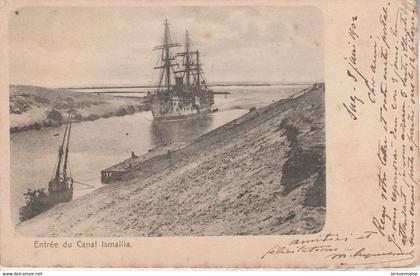 Egypte - ISMAILIA - Entrée du Canal Ismailia