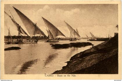 Kairo - Boats on the Nile