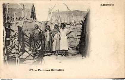 CPA Dschibuti Dschibuti, somalische Frauen
