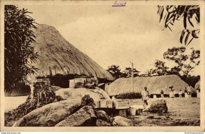 CPA Französisch Guinea, Bourouadou Mission Foundation