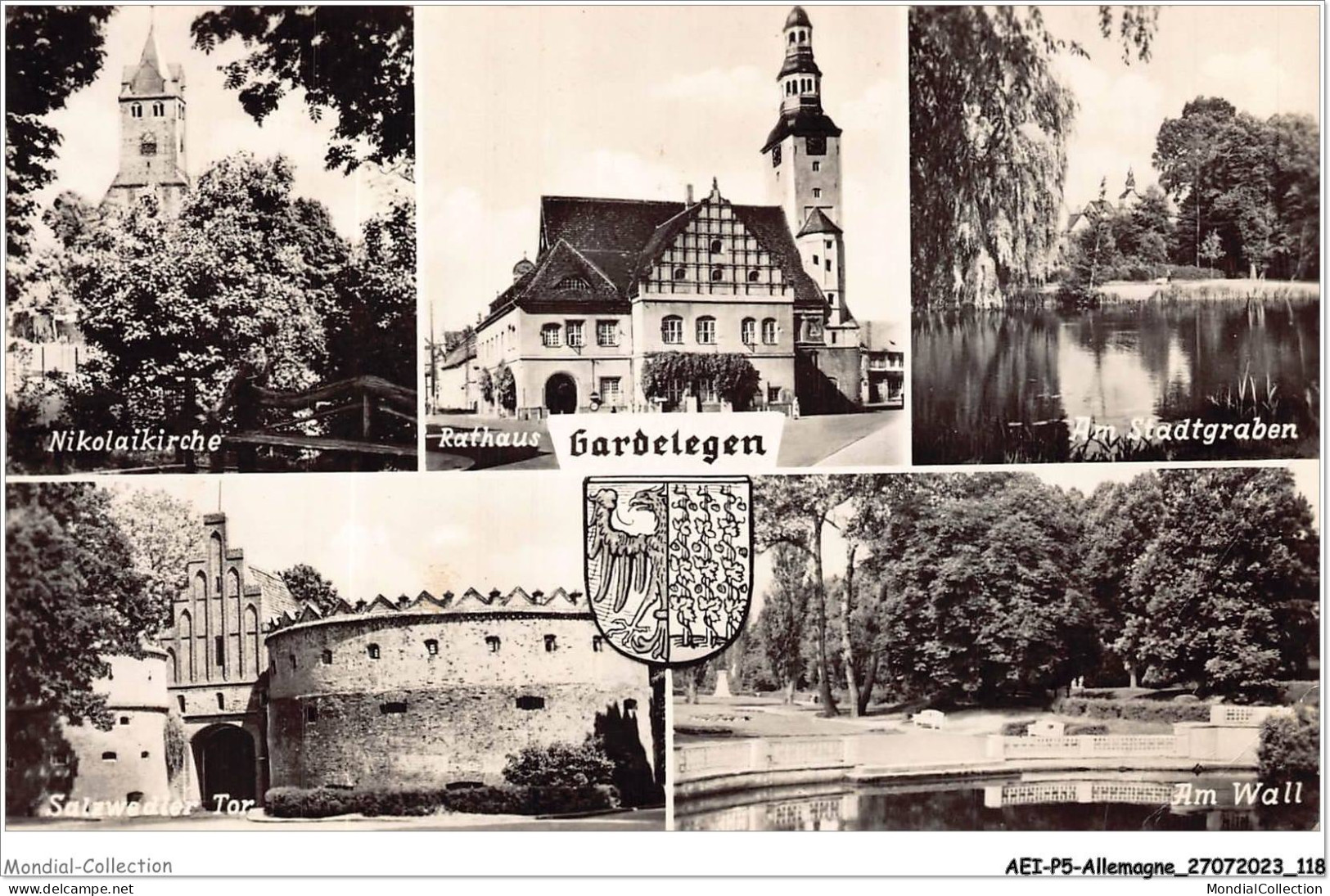 AEIP5-0411 - ALLEMAGNE - SOUVENIR DE GARDELEGEN ROSI