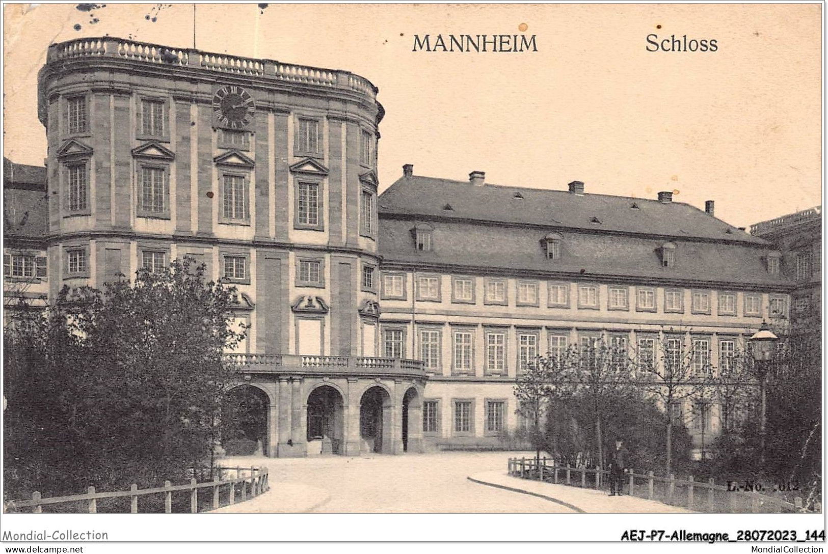 AEJP7-0596- ALLEMAGNE - MANNHEIM - SCHLOSS