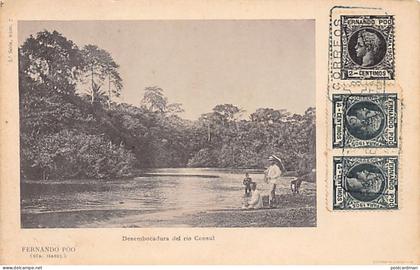 Equatorial Guinea - SANTA ISABEL - Desembocadura del Rio Consul - Publ. Thomas 5. a Serie - 7