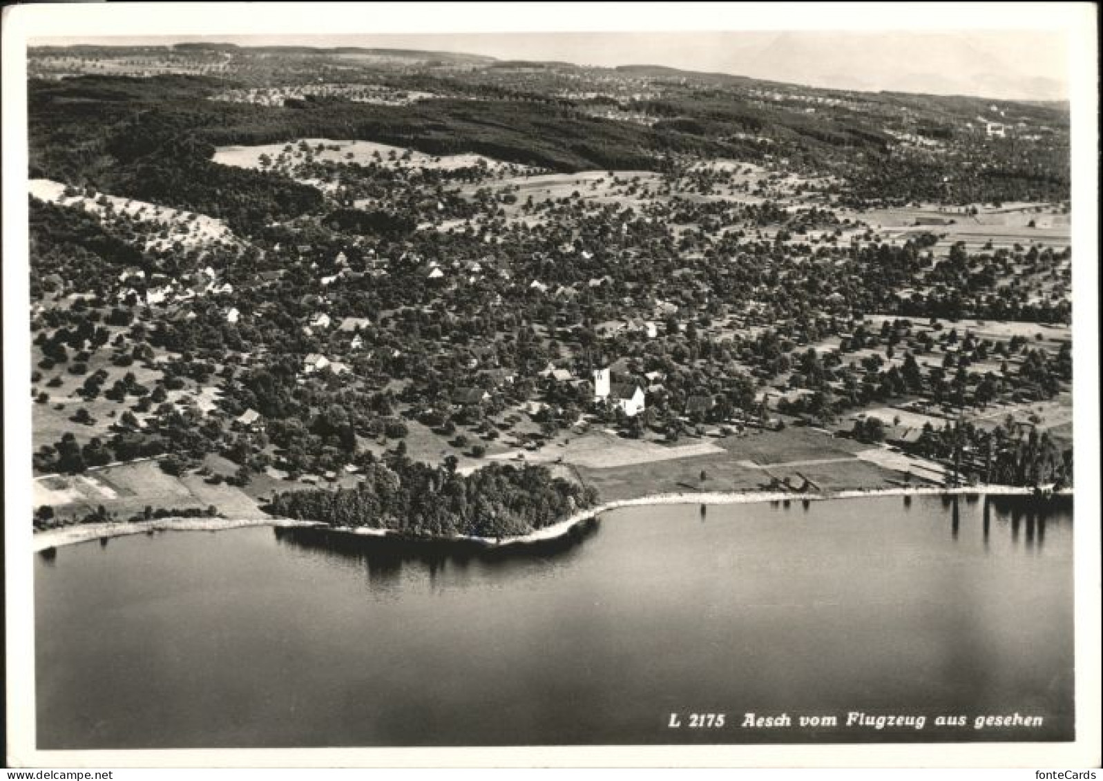 Aesch LU Fliegeraufnahme